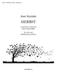 Herbst SATB choral sheet music cover